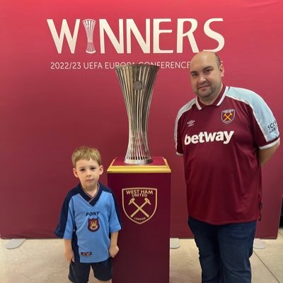 Dad Husband and big West Ham Fan