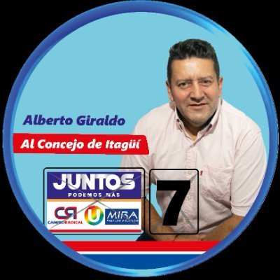 ¡Juntos podemos más! Vote número 7 al concejo de Itagüí por una ciudad con escucha y brazos abiertos a su gente
