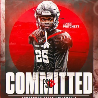 5’10 DB @ Frostburg state U❤️🖤 contact me at jairepritchett2527@gmail.com