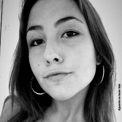 Antonela_Lilen's profile picture. Zarate ♥
De mini o con short, en bolas o no respétame kngón
Hagamos todo menos daño.
muy Ariana por aqui✨