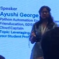 Ayushi George(@ayushigeorge31) 's Twitter Profile Photo
