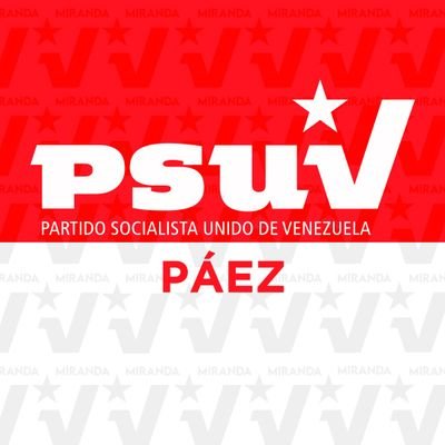 Nueva Cuenta Oficial del Partido Socialista Unido de Venezuela PSUV del Municipio Páez Estado #Miranda