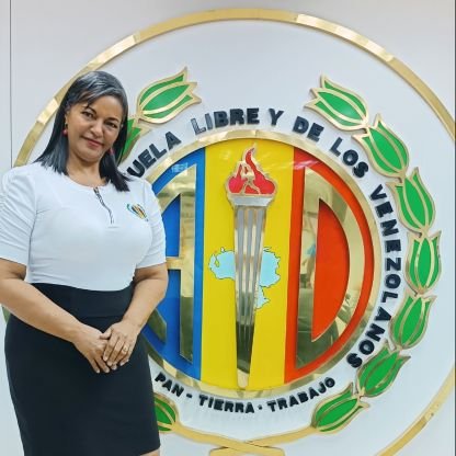 De #Guatire
ADecaRomulera
Diputada a la Asamblea Nacional
Secretaria Política Nacional y
Jefe Nacional de Control Electoral de AD
💪🏼🇻🇪🏳💪🏼🇻🇪🏳💪🏼🇻🇪🏳