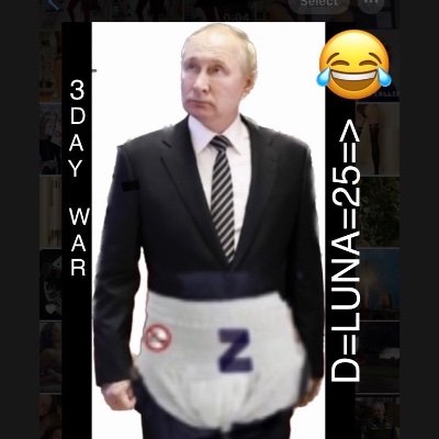 #PatheticPutin
complete economic implosion of RuZZa
3 Day War 3 Day War 3 Day War
Ruzza is kaput