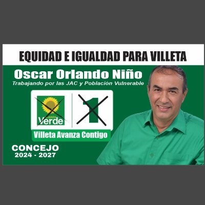 Administrador de Empresas, concejal del Partido Alianza Verde, trabajando por las comunidades más vulnerables