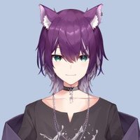 紫尾吟猫＠Vtuber(@ginneko0424) 's Twitter Profile Photo