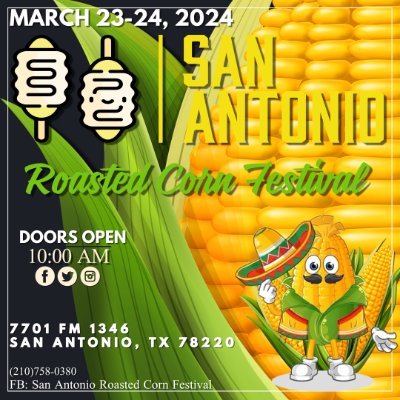 We are San Antonio's Elote festival, with numerous corn vendors and Live entertainment for the entire family.