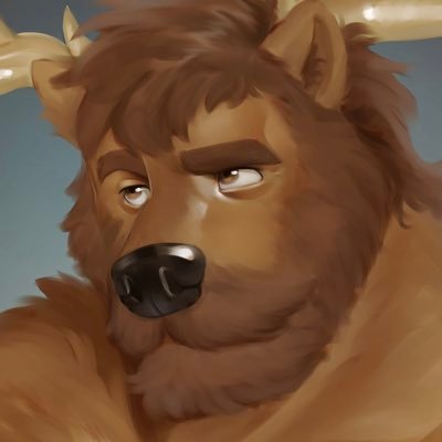 🐻✖️🦌➡️🍻 Much cringe. Very corny. Everyone’s submissive and breedable in head canon. Drawing NSFW. 中文ok | Personal account: @brownkuma | pfp @xeviergilbert