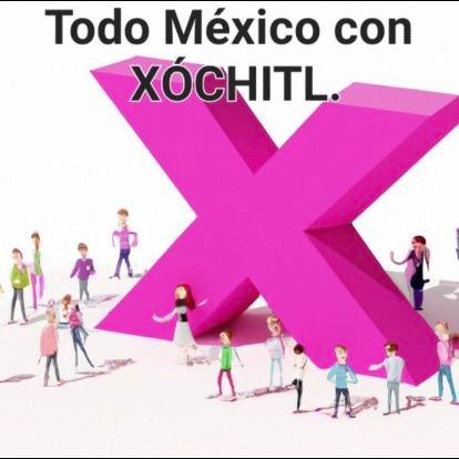 LAS ELECCIONES 2024 SERÁN LAS MÁS IMPORTANTES Y DECISIVAS PARA NUESTRO FUTURO Y NUESTROS HIJOS
MORENA NOS ESTÁ DESTRUYENDO

FUERA morena!!
Voy con XOCHITL!!