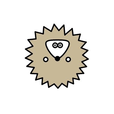 ハリネズミのEeny(イーニー)。小心者の恥ずかしがり。花と果物が好き。頑張りすぎないがモットー。Eeny the Hedgehog. timid and shy. I like flowers and fruits. “Don’t try too hard” is the motto. https://t.co/tNR1qBwXIv
