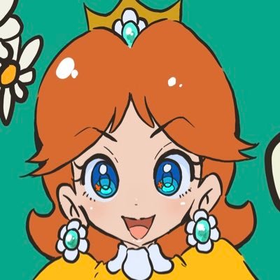 デイジー姫中心にスーパーマリオシリーズのイラスト描いています🍄デイジー姫同人漫画制作中🌼映画好き