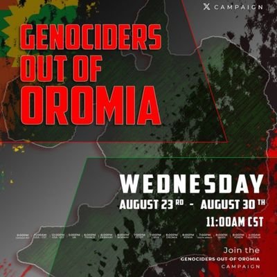 MullisAbbaG430's profile picture. Bilisumaan Dhigaan Malee Hin Dhuftu💯 👉WBO Uttubi
#Oromiyaan Biyyaa❤💚❤✊