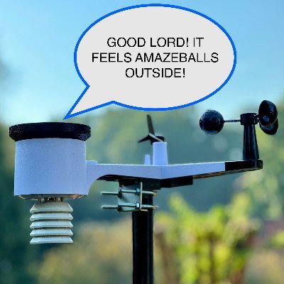 A hyper-local, AI-driven, crypto-backed, thrice-vaxxed, bi-partisan, farm-to-table, scientifically proven weather alert system. https://t.co/tAPzse8jGn