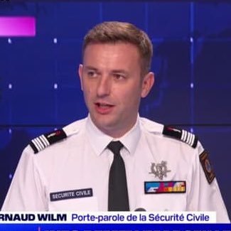 Compte officiel du porte-parole de la Sécurité civile, le colonel Arnaud Wilm. ➡️ @SecCivileFrance