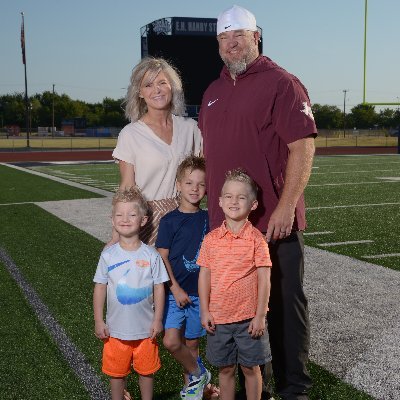 Husband, Father of 5 boys, OL Coach Mesquite High School, MHS Throws coach