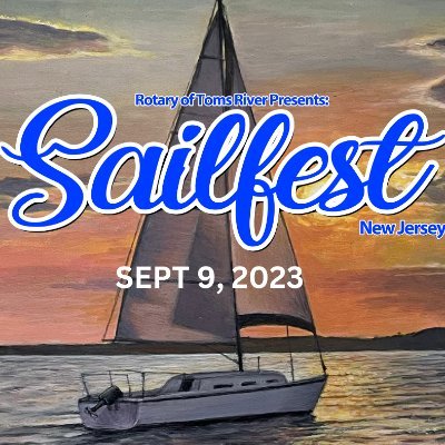 New Jersey’s Largest Sailing Festival! Free family event with live music, vendors, food trucks, beer/wine, kids area, sailboat races. Sat. Sept 7 on Toms River