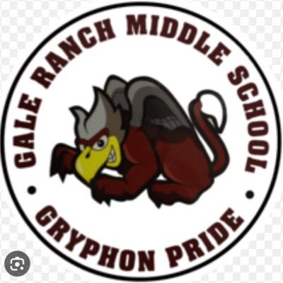 The official Twitter account for Gale Ranch Middle School. Go Gryphons!
