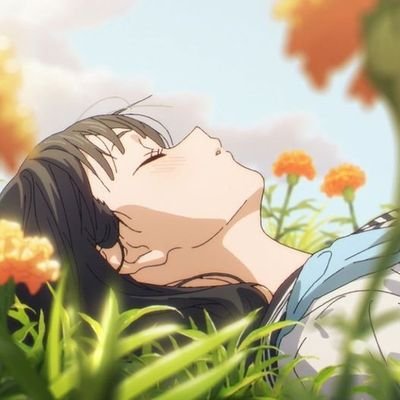 she actually drown in the blue sky and lose the trick of life.....but she doesn't fly people, she just dance for eternity with her feet
