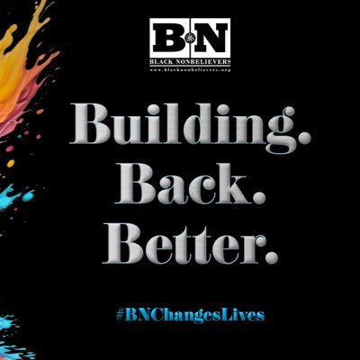 A 501c3 organization dedicated to support and advocacy for Blacks who are atheist/secular. We walk by Sight, NOT Faith! #bn#blacknonbelievers #BNchangeslives