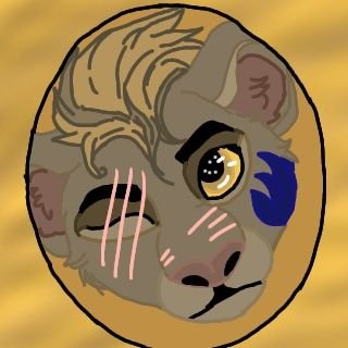 Bear_tlk's profile picture. Mate : @jasper_tlk, parents : 🤫, pride : tree of life , Sexual : gay, uncle : @Thorn_mane_