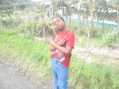 my name is dion jn baptiste.i live in belle vue vieux fort st.lucia. i go to b.v.c.s or belle vue combined i am 9 yrs old .i like to watch comedes