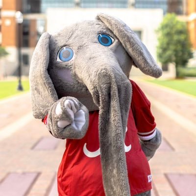 Official mascot for The University of Alabama! To request an appearance, go to: https://t.co/vwEe8HWQBD