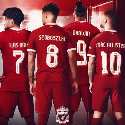 LIVERPOOL fc diehard follower. Football devotee. A father and a son!