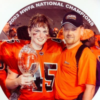 Two-Time NWFA Champion - Detroit Demolition - Fullback #45. Sr. Program Mgr w/ Engineering degree from Pitt State University, Pittsburg, KS.