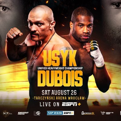 Usyk vs Dubois Live . How to Watch Boxing  Live Full Fight Boxing Online televised. Here is our full guide to live streaming or watching it on TV. #UsykDubois