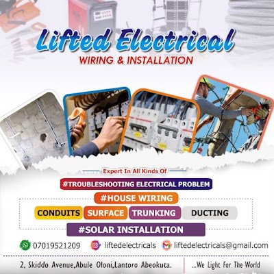 Electrician😇

Electrical Engineer in makin😌🤲🏿

Expert in anything Electrical:

| ZAP Chain ⚡️
