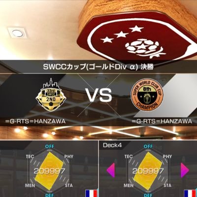 【サカつくRTWアカウント】GOLD Division Road to strong〜G-RTS〜DSL東京中央銀行キャプテン🏦⚡️SSS⚡️運営(GOLD担当)SWCC8thブロンズDivisionチャンピオン👑33thゴールドDivision準優勝🥈楽しくサカつくやりましょう！