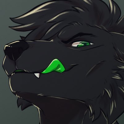 A hungry green and black wolf on the internet! 🔞🍖🐺 | Tailmaw Specialist | Pred | Glowstick Consumer | No RP | You’ve been warned~ | Future MFL Suiter |