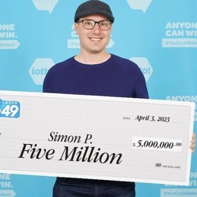 Simon Pleau.A North Vancouver man who won $5,000,000 on the lottery is giving back to the society by credit cards debt Dm now !