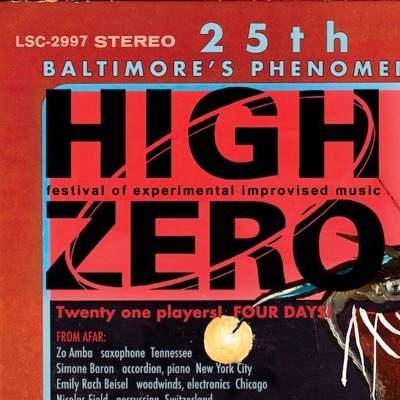 High Zero Foundation hosts The High Zero Festival of Experimental Improvised Music, DIFFUSION, and The Red Room at Normals Books + Records