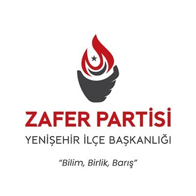 Zafer Partisi Mersin Yenişehir İlçe Başkanlığı resmi hesabıdır.