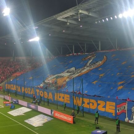 Widzewiak. Pasjonat piłki.