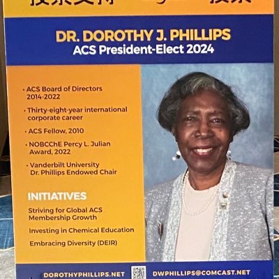 Candidate for American Chemical Society 2024 President-Elect