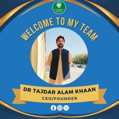 tajdaralamkhaan's profile picture. YOUTH MPA (PK-73)/ PHD DOCTOR/
SOCIAL ACTIVIST /VOLUNTEER/
MINISTER FOR INFORMATION AND BROADCASTING/AGRICULTURE, LIVESTOCK, FISHERIES AND COOPERATIVE (KPYA)