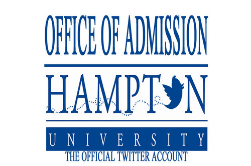 Welcome to the Official Twitter Page of Hampton University's Office of Admission! Follow us for info on deadlines, recruiting events, scholarships and more!