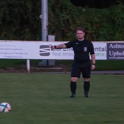 I'm a level 7 referee and official on the PGMOL as an assistant referee for the north west counties FL and hoping to make it to FIFA married