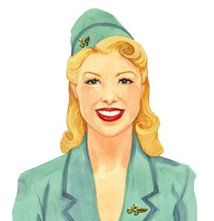 Those Airsupport Girls from the 1950s are Back! You may remember them better as Sir Damien Gen's International Bright Young Things!