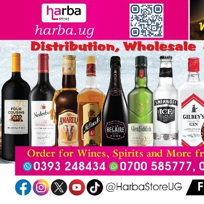 https://t.co/XSPdV01Bz7 || Online Wholesale & Retail Store for Wines, Spirits, Teas, Coffee, and more || We Deliver || WhatsApp/Call: +256 700585777, +256 393248434