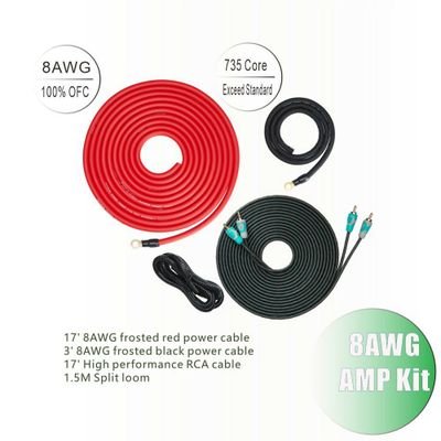 Car Audio AMP Wiring Kits & Cables factory