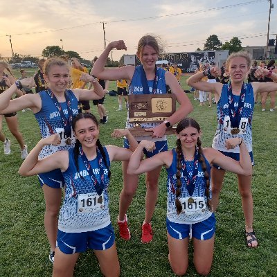 Twitter account for Wabaunsee High School Cross Country and Track & Field programs