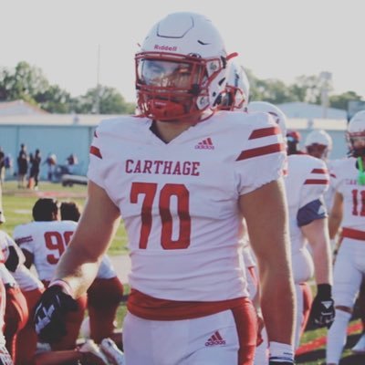 Carthage HS C/O ‘25 | DE/DT/OG | 6’3 245 | 3⭐️ | 3.7 GPA | 4.6 laser | 340 bench | ‘22 STATE CHAMPIONS💍 | ‘23 District D-Lineman OY & 2ND TEAM ALL STATE