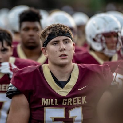 C/O 2025| 6'3 270| OT #51 | Varsity Football, Track & Field | Mill Creek High School 2022 7A State champs |3.35 GPA |Jax.Murphy03@gmail.com NCAA ID:2310130452