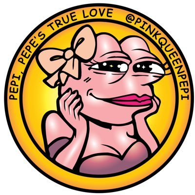 The Pink Queen of Meme ~ $PEPI. $Pepe's true love. TG: https://t.co/qNZbPx72Op. OFFICIAL CA: 0xd200A59AD0343e6d5FE341a28eAC4b78ED2aDC82
