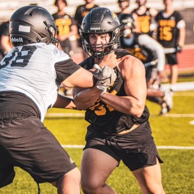 | Saguaro High School #95 | C/O ‘25 | 4.33 GPA | DL/LB | 5’11” 250 lbs | Football + Rugby + Wrestling | 4.8 seconds 40 | 345lb bench press 495lb squat |