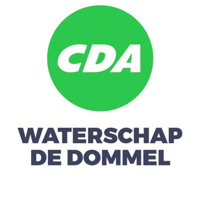 Officieel account van CDA Waterschap De Dommel. “Samen werken aan water”