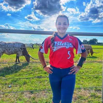 2028 Pitcher/ Utility🥎Texas Blaze United 14u #5🥎National rank Extra Inning Pitching🥎 NJHS 🏐 Volleyball 🎓A- Honor Roll 🎵 Band🐾S.C.Lee JH, Copperas Cove🐾